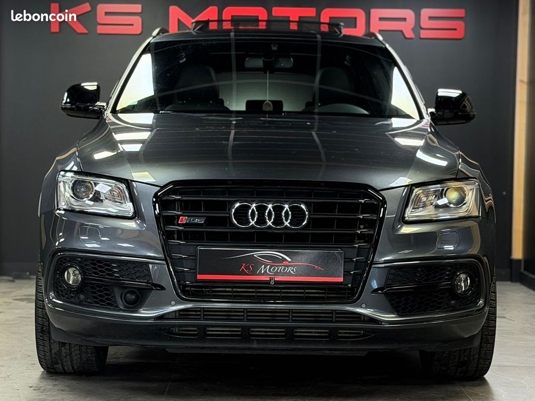 Audi SQ5 3.0 V6 BITDI 340CH QUATTRO BVA GPS TEL TOIT OUVRANT PANO (KS MOTORS) (image 2)