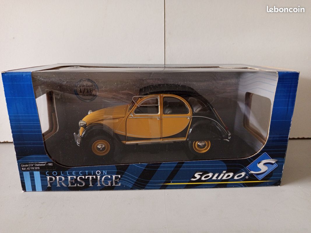 Citroën 2CV Charleston Jaune Noire