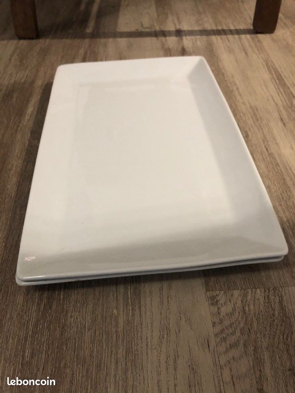 Ensemble assiettes rectangle (image 4)