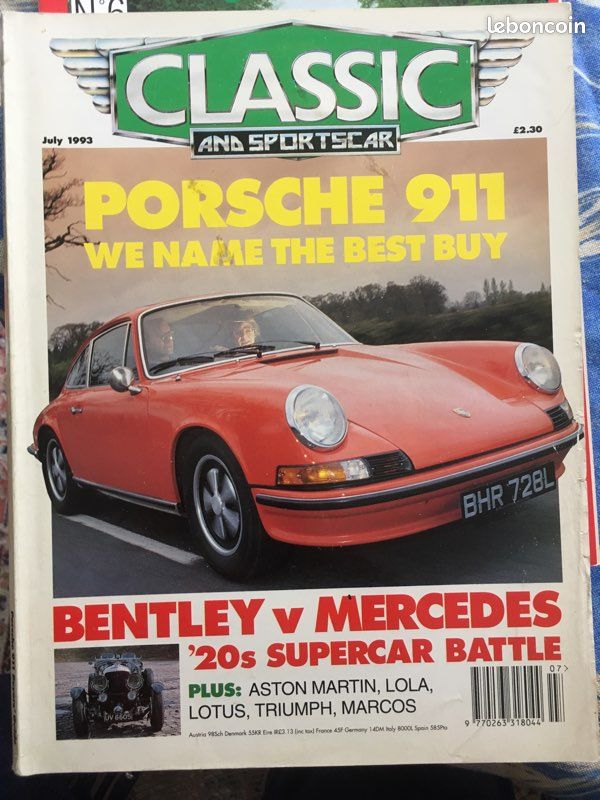 Porsche. 911. Classic car 1993. … (image 1)