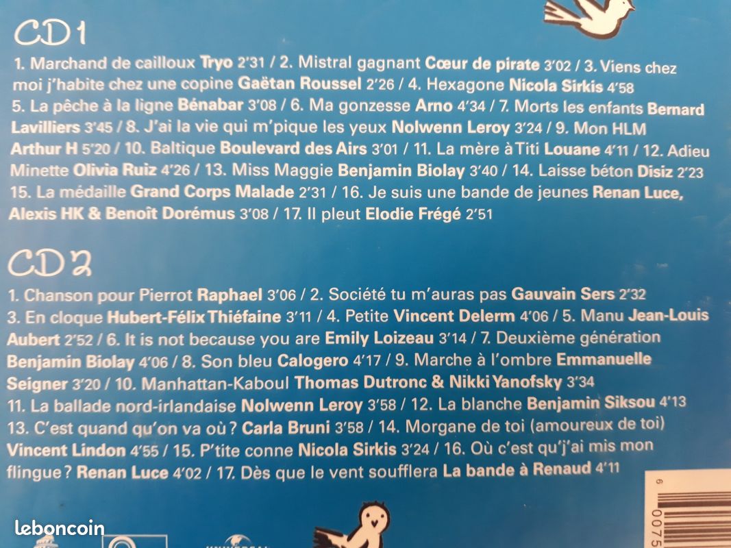 CD The Totale of la Bande À Renaud (image 2)