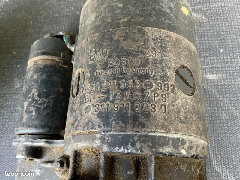 Démarreur BOSCH 12 volts voitures allemandes (image 2)