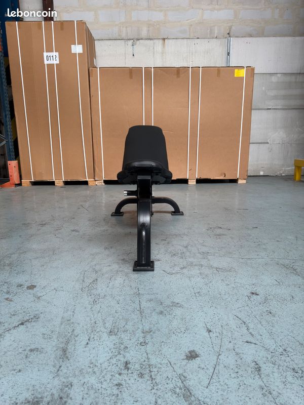Adjustable Bench Leaderfit occasion machine musculation libre banc ajustable multi positions angles professionnel idéal haltères (image 4)