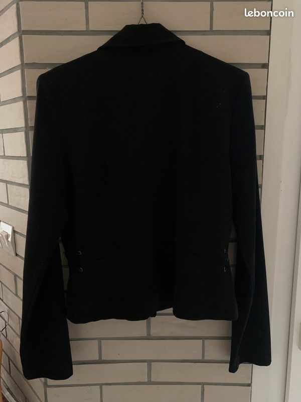 Veste femme noire (image 2)