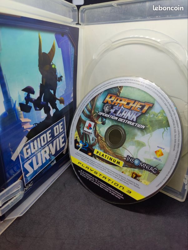 Jeu Ratchet & Clank: Operation Destruction - PS3 - Version Française - Très Bon état