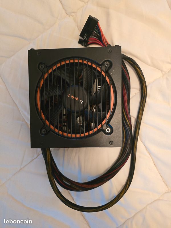 Alimentation PC AeroCool 630W, Modèle B Quiet Pure Power BQT L8 CM, Occasion
