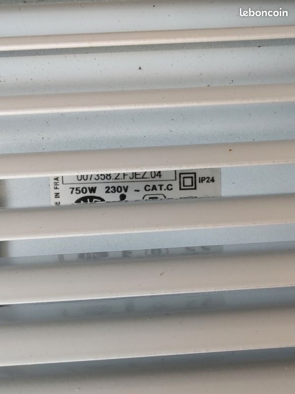 Chauffage électrique NOIROT NEUF DANS SON CARTON (image 8)