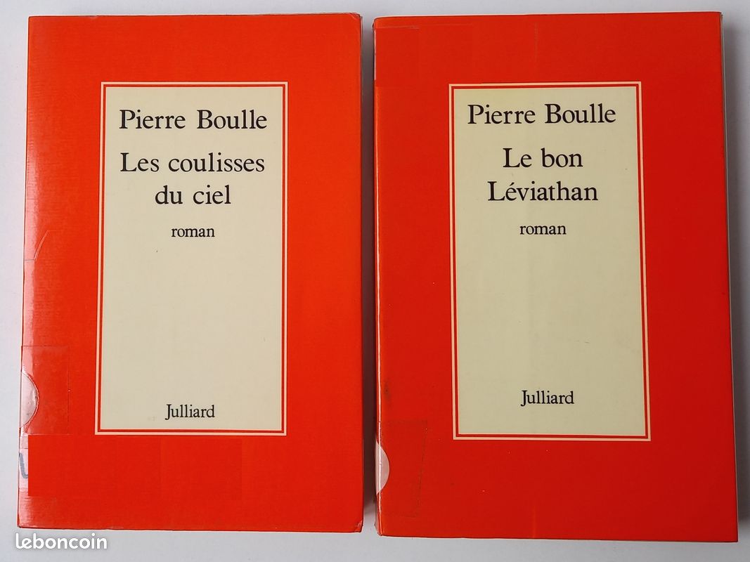 Pierre BOULLE - Le bon Léviathan, Les coulisses du ciel - Julliard (image 1)