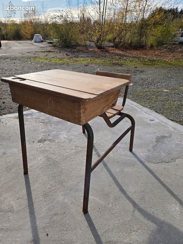 Bureau écolier vintage (image 3)