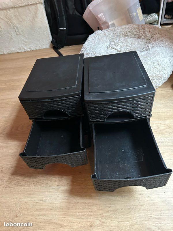 Lot de 2 petites étagères de salle de bain ou autres (image 4)