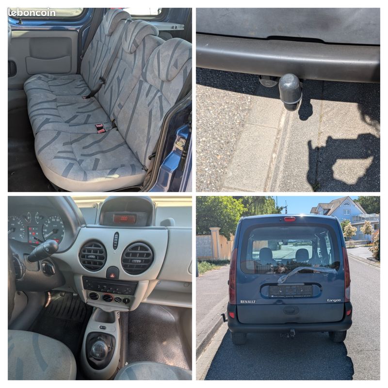 Renault Kangoo 1.2 16V *153500 kms* Climatisation*kit courroie neuf (image 5)