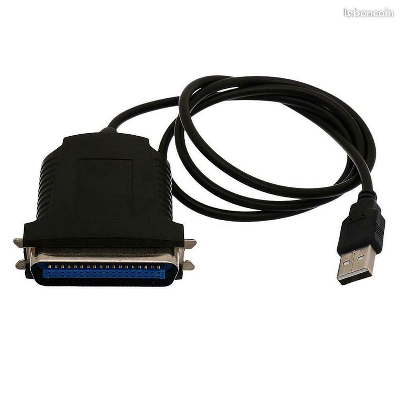 Adaptateur USB vers DB25 centronics Parallel Printer Cable (image 3)