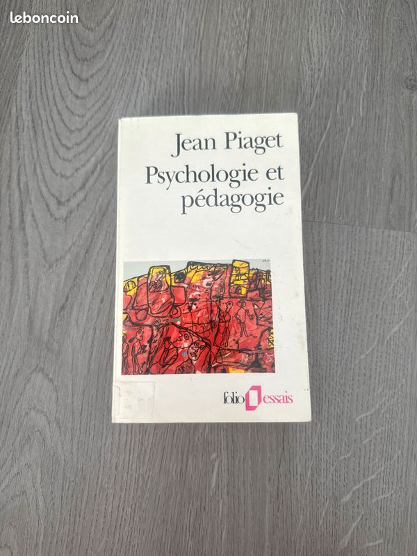 Livre de Jean Piaget : psychologie et pédagogie (image 1)