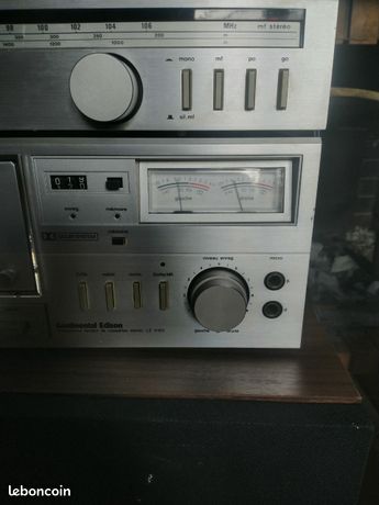 Chaîne Hi-fi Continental Edison MH9134 – K7, USB, Argent (occasion)