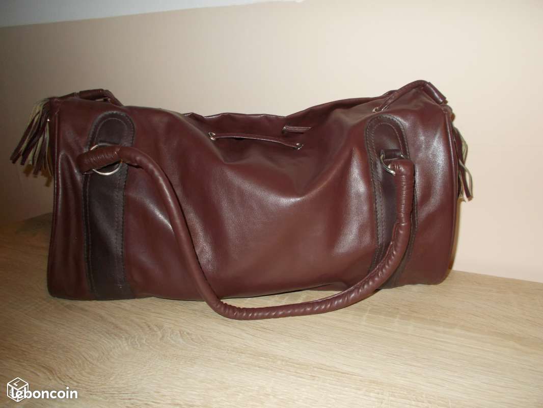 Sac shopping marron neuf (image 2)