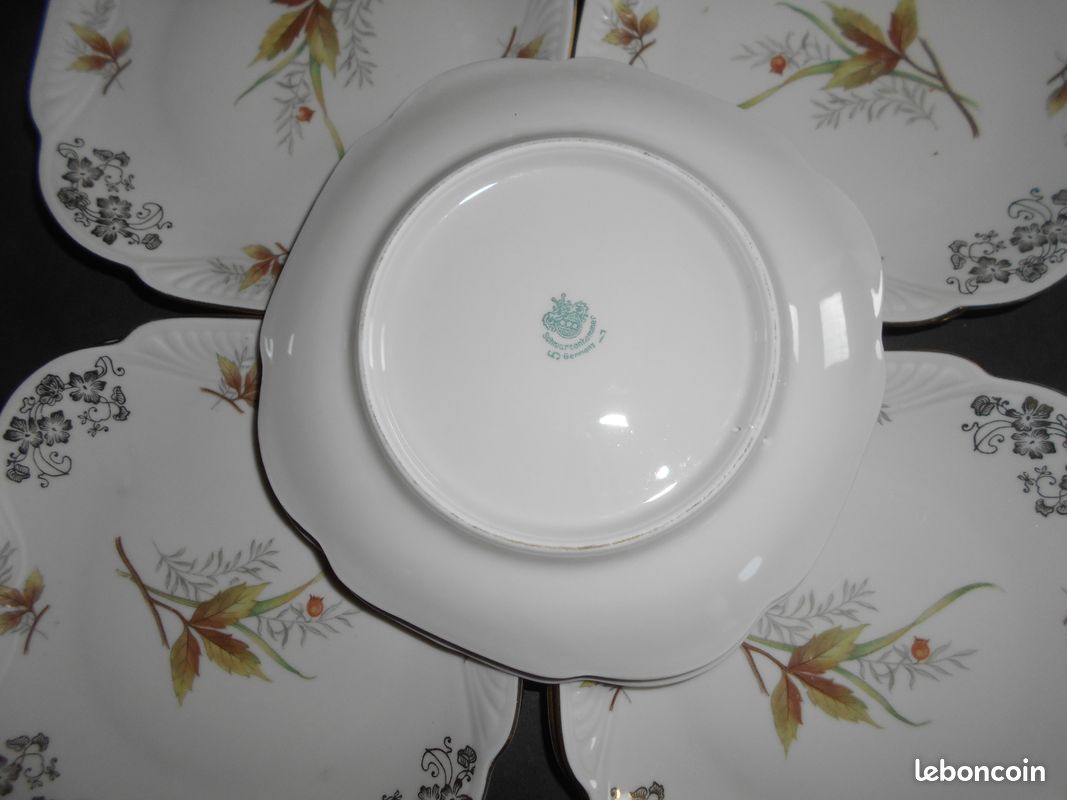 12 assiettes en porcelaine germany (image 3)