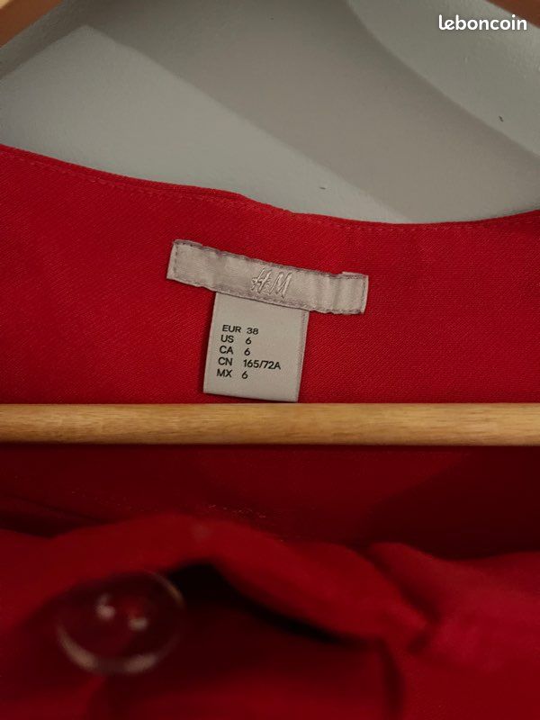 Pantalon rouge (image 4)