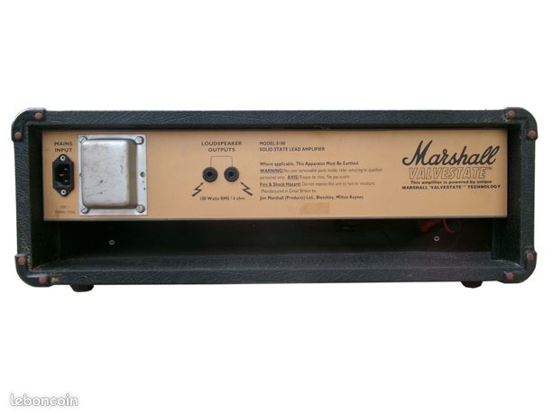 Ampli Marshall 8100 ValveState 100V - Instruments de musique