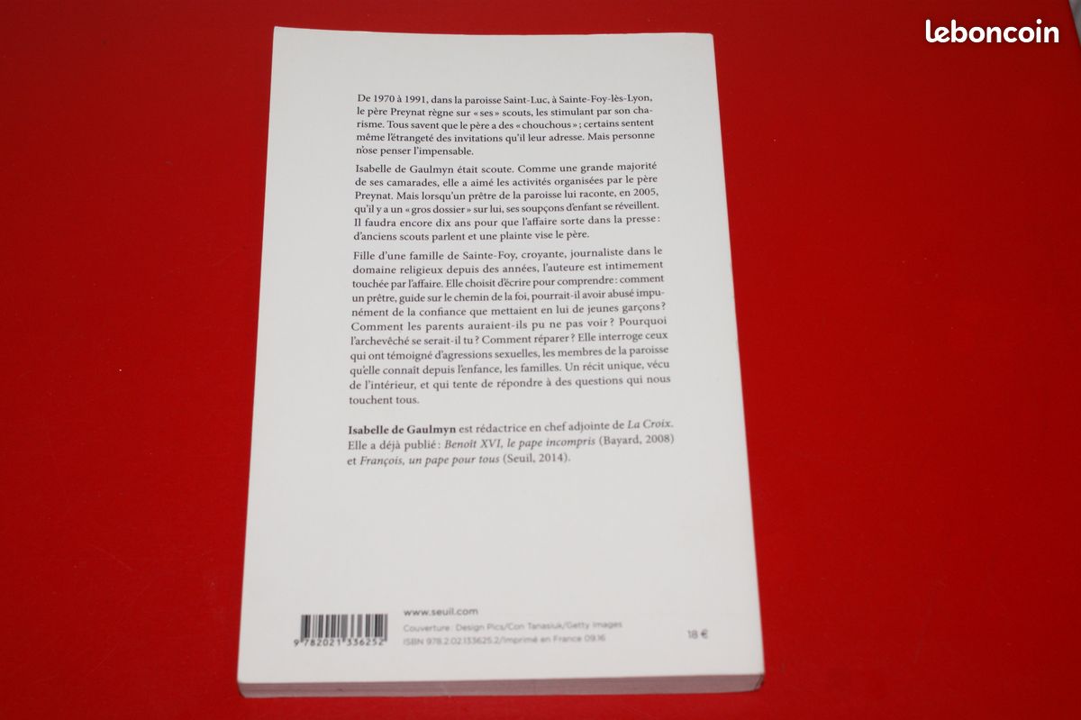 LIVRE HISTOIRE D'UN SILENCE de ISABELLE GAULMYN (image 2)