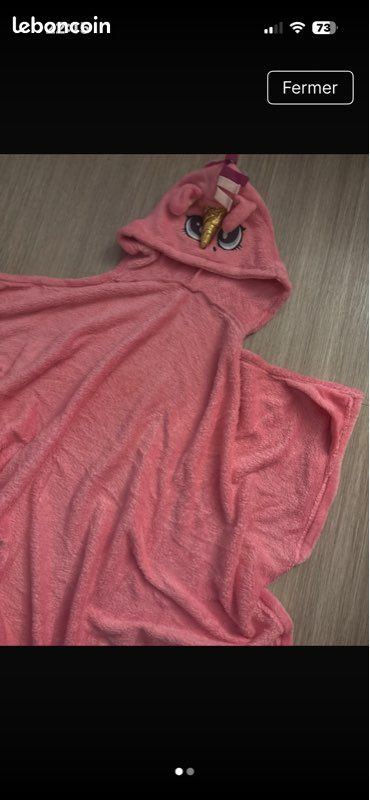 Plaid licorne (image 1)