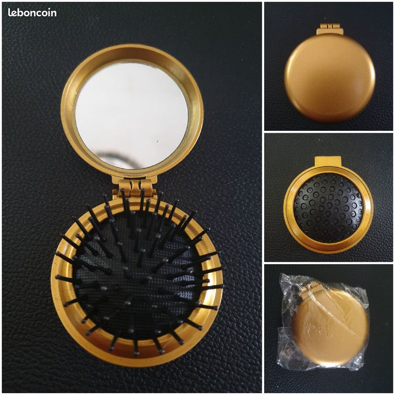 Brosse de sac dorée (image 1)