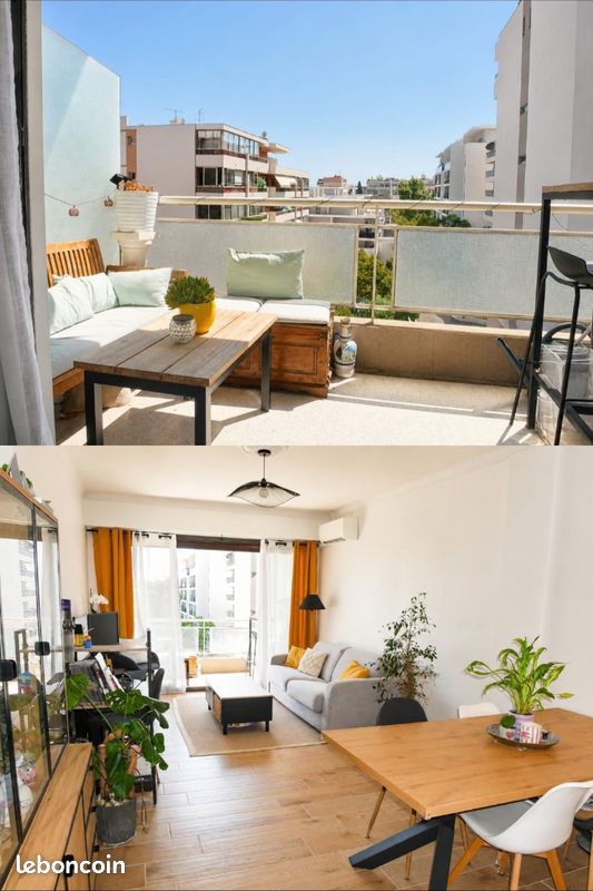 Appartement 3 pièces 65 m² · à Le Cannet · 65,4 m² · 290 000 €