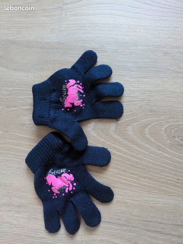 Paire de gants fille 2-4 ans Vêtements