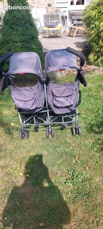Canne Maclaren Poussette Double Canne Occasion Poussette Double