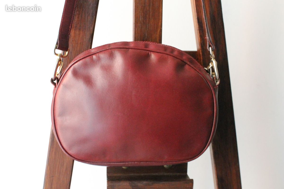 Céline sac à main modèle Triomphe vintage en cuir (image 7)