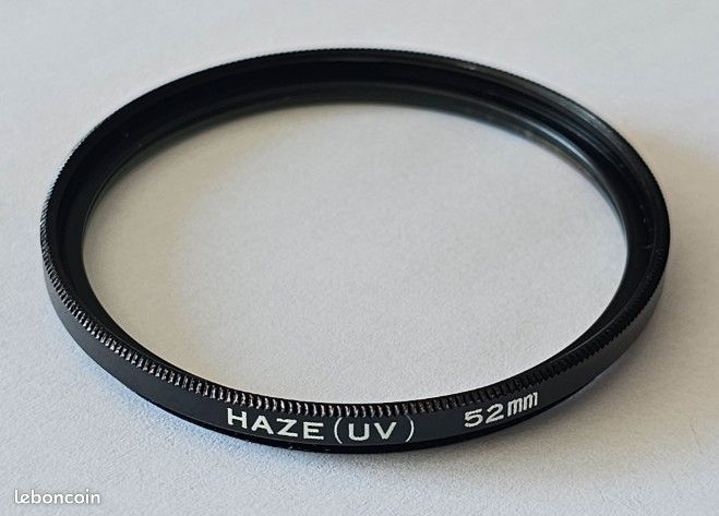 Filtre UV (Haze) de 52 mm pour objectif photo (image 1)
