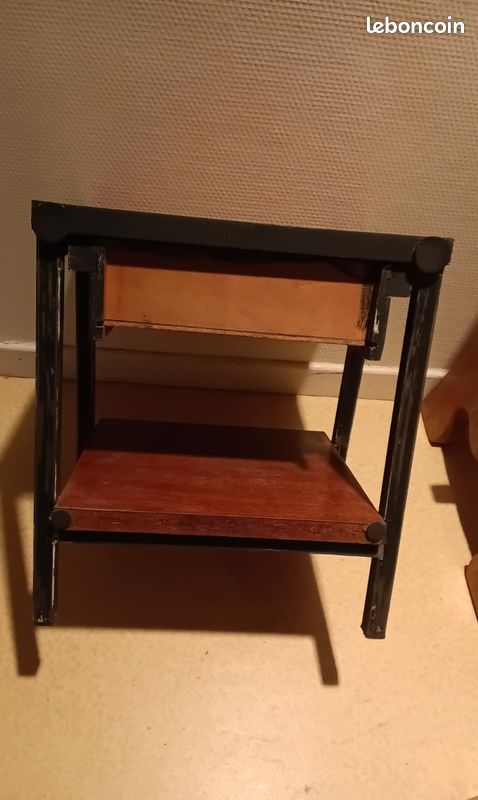 Petite table basse/ bout de canapé vintage (image 5)