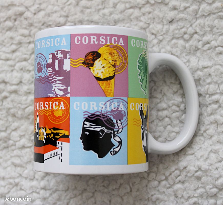 Tasse en céramique Drapeau Corse par Cbkreation