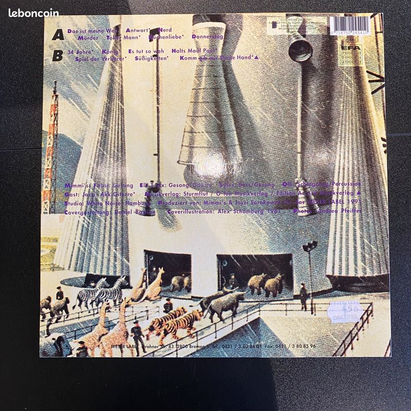 Vinyle Mimmi's – Das Ist Meine Welt (image 2)