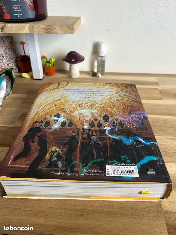 Livre Harry Potter tome 4 illustré (image 2)