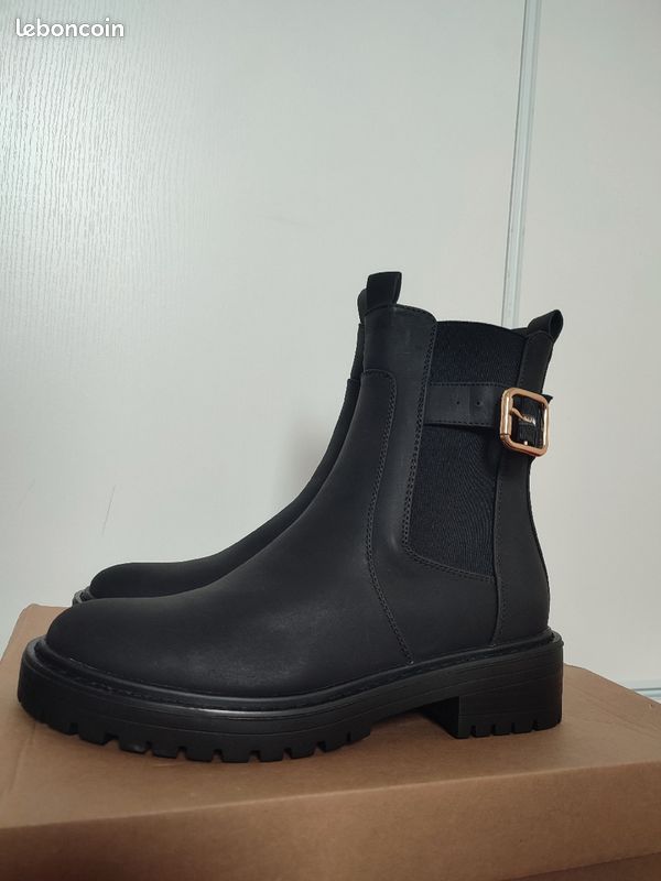 Bottines Noir Anna Field (image 1)