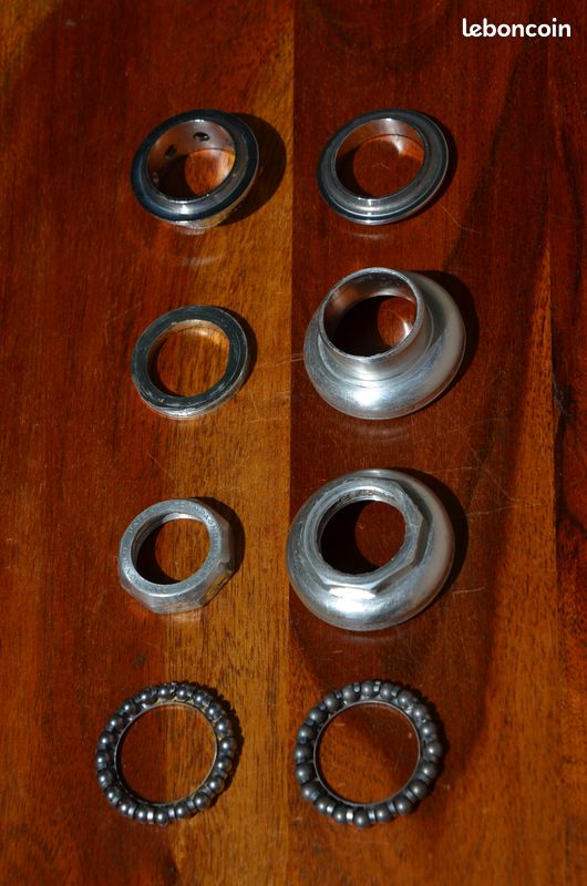Jeu De Direction Campagnolo Record 25x1 Pour Vélo, D'occasion En Bon état