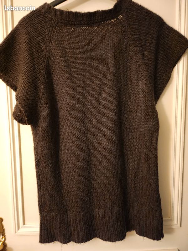 Maille marron TBE 38 MIM (image 2)