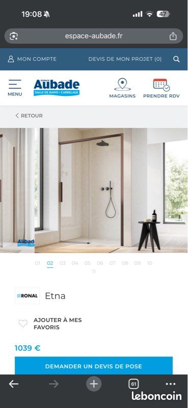 Paroi de douche (image 1)