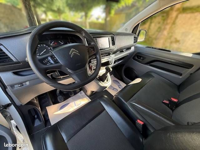 Citroen jumpy xl driver l3h1 2.0 blue hdi 120 rallonge / camera / gps / attelage / 1ere main / carplay / 11400ht 2020 (image 12)