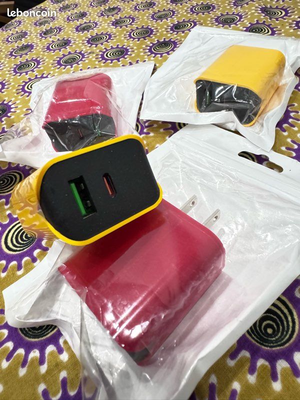 20 blocs de charge USB C, 20 W, certifiés UL, double port PD+QC, adaptateur mural à charge rapide pour iPhone 15/14/13/12/11/Pro Max/XS/XR/X, Galaxy S24/S23/S22, LG (image 12)