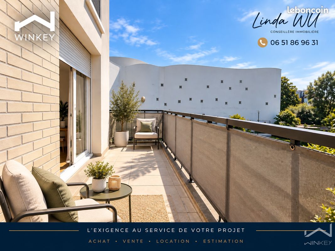 Appartement 3 pièces 51 m² · à Villeneuve-le-Roi · 51 m² · 224 700 €