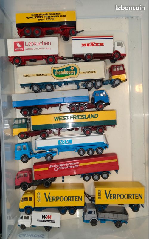 3 camions Wiking et 1 car Rietze échelle N | Kaufen auf Ricardo