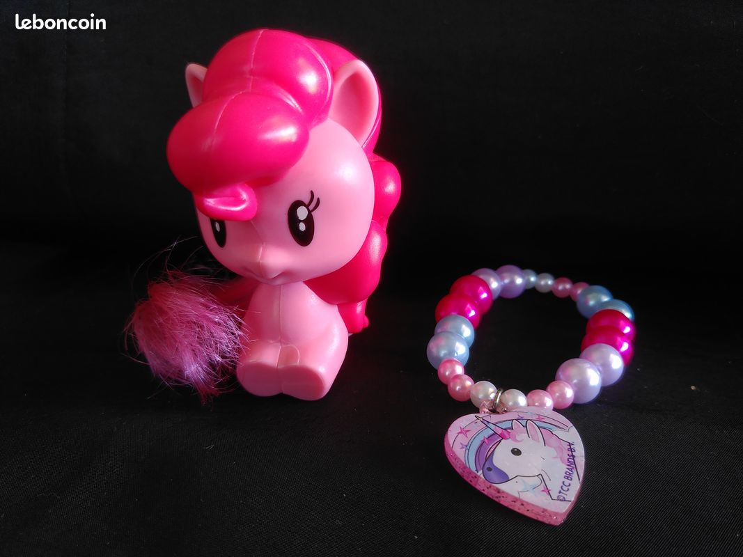 Figurine My Little Pony McDonald's + bracelet (image 1)