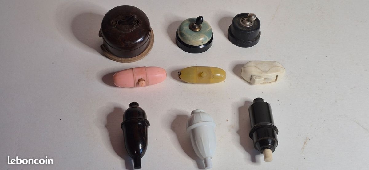 Électricité vintage intérrupteurs (image 1)