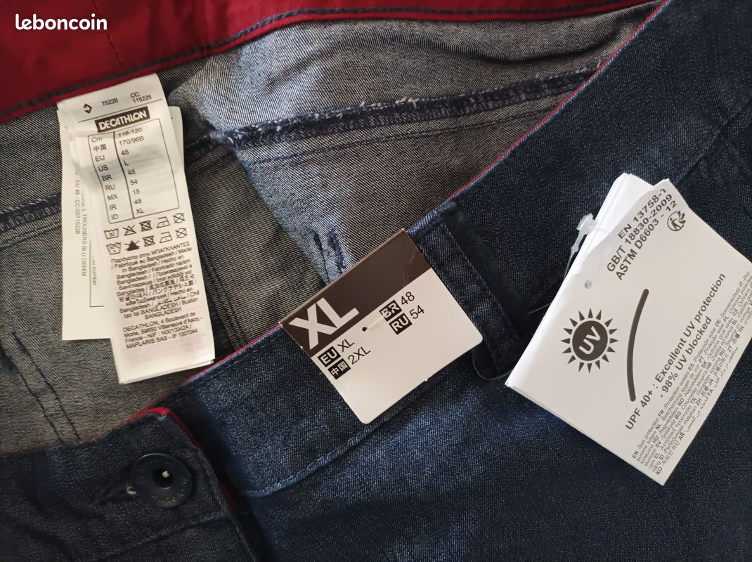 Pantalon de randonnée femme Decathlon XL (image 1)