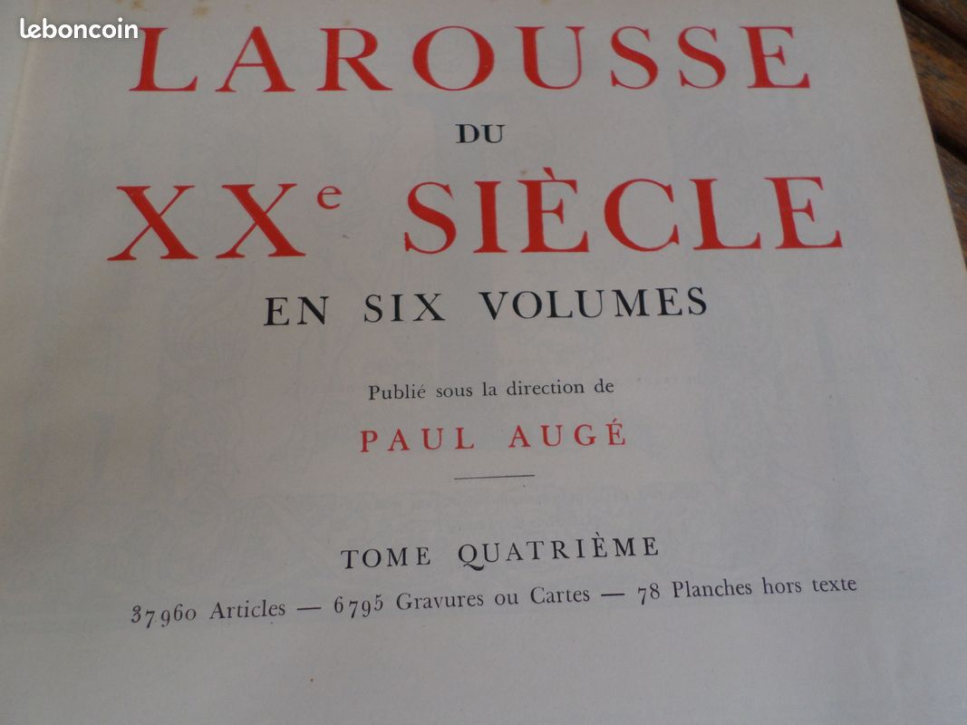 Dictionnaires Larousse anciens (image 6)