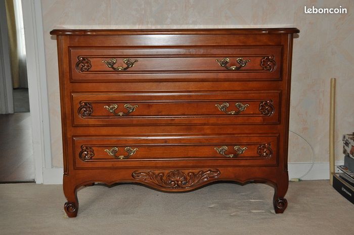 Commode bois massif Merisier (image 2)