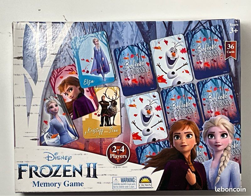Memory Game Frozen II Disney (image 1)