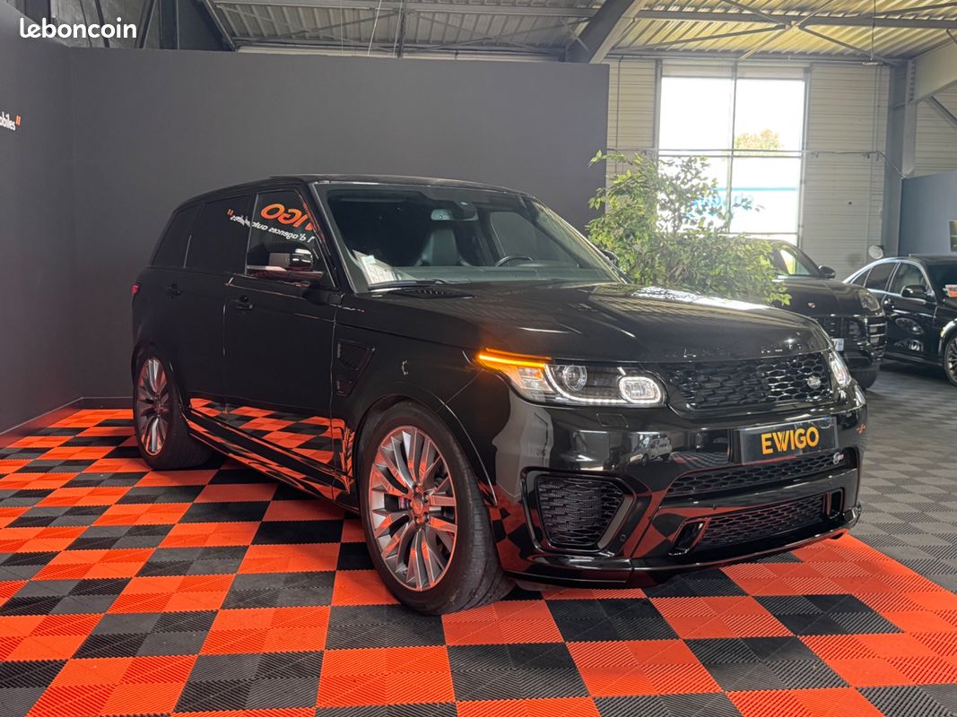 LAND ROVER RANGE ROVER SPORT V8 5.0 550 CH SVR / ORIGINE FRANCE / TOIT OUVRANT / MERIDIAN / CAMÉRA / SUIVI LAND ROVER COMPLEt (image 8)