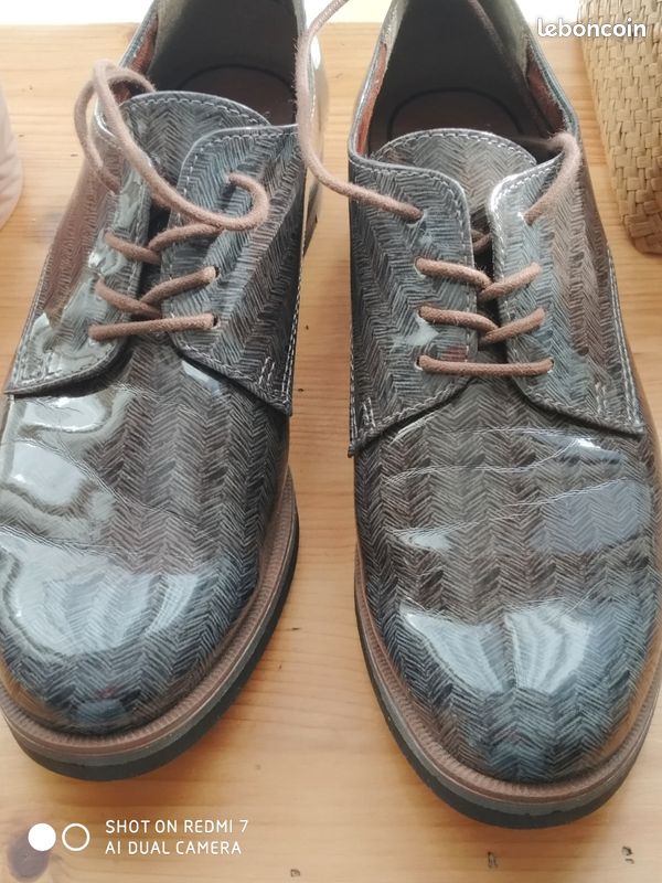 Chaussures Marco Tozzi en cuir taille 41 gris